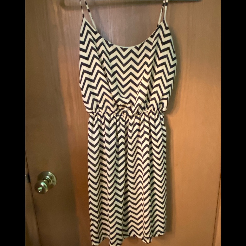 Juniors spaghetti strap dress